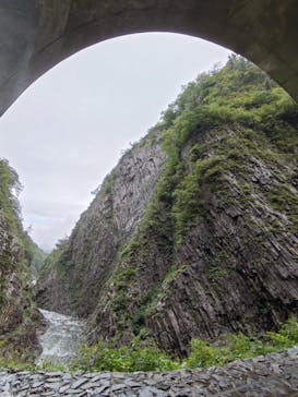 清津峡渓谷トンネルに投稿された画像（2025/9/15）