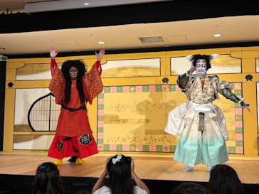 親子で楽しむ歌舞伎体験イベント「へんしん！桃太郎」に投稿された画像（2025/9/16）