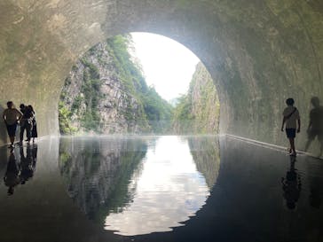 清津峡渓谷トンネルに投稿された画像（2025/9/23）