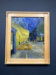 阪神・淡路大震災30年 　　大ゴッホ展　夜のカフェテラスに投稿された画像（2025/9/25）