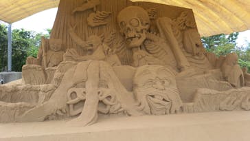 鳥取砂丘砂の美術館に投稿された画像（2025/10/1）