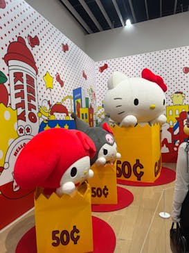 Hello Kitty展 -わたしが変わるとキティも変わる-に投稿された画像（2025/10/4）