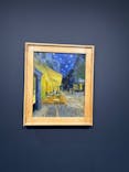 阪神・淡路大震災30年 　　大ゴッホ展　夜のカフェテラスに投稿された画像（2025/10/5）
