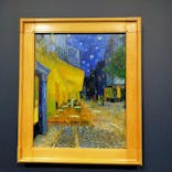 阪神・淡路大震災30年 　　大ゴッホ展　夜のカフェテラスに投稿された画像（2025/10/7）