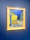 阪神・淡路大震災30年 　　大ゴッホ展　夜のカフェテラスに投稿された画像（2025/10/11）