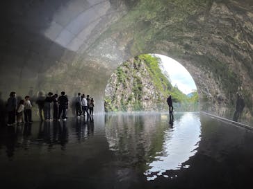 清津峡渓谷トンネルに投稿された画像（2025/10/11）