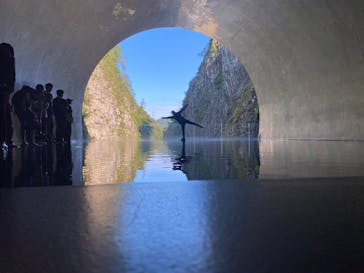 清津峡渓谷トンネルに投稿された画像（2025/10/12）
