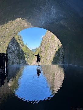 清津峡渓谷トンネルに投稿された画像（2025/10/12）