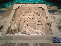 鳥取砂丘砂の美術館に投稿された画像（2025/10/12）