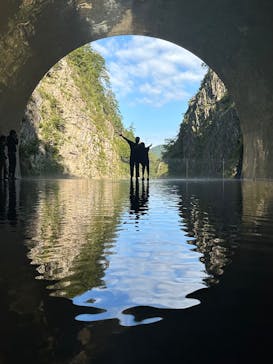 清津峡渓谷トンネルに投稿された画像（2025/10/13）