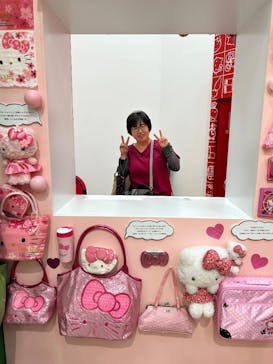 Hello Kitty展 -わたしが変わるとキティも変わる-に投稿された画像（2025/10/16）