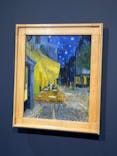 阪神・淡路大震災30年 　　大ゴッホ展　夜のカフェテラスに投稿された画像（2025/10/17）