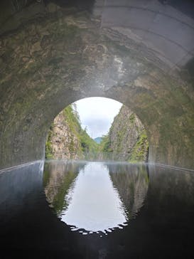 清津峡渓谷トンネルに投稿された画像（2025/10/18）