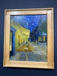 阪神・淡路大震災30年 　　大ゴッホ展　夜のカフェテラスに投稿された画像（2025/10/19）