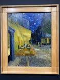 阪神・淡路大震災30年 　　大ゴッホ展　夜のカフェテラスに投稿された画像（2025/10/22）