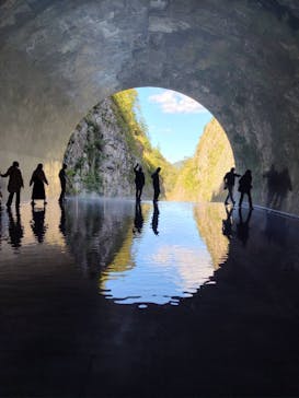 清津峡渓谷トンネルに投稿された画像（2025/10/24）