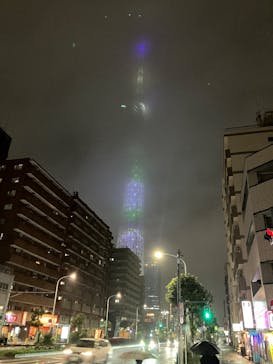 東京スカイツリーに投稿された画像（2025/10/25）