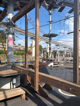 屋外アスレチック「HUGTRATOPS（ハグトラトプス）」に投稿された画像（2025/10/28）