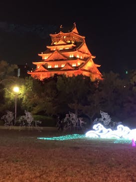 大阪城イルミナージュに投稿された画像（2025/11/1）