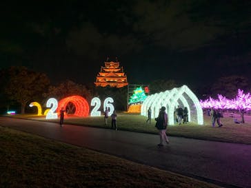 大阪城イルミナージュに投稿された画像（2025/11/1）