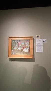 阪神・淡路大震災30年 　　大ゴッホ展　夜のカフェテラスに投稿された画像（2025/11/1）