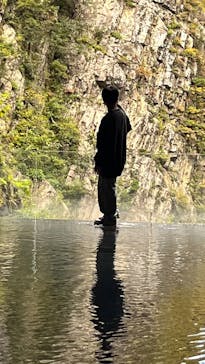 清津峡渓谷トンネルに投稿された画像（2025/11/2）