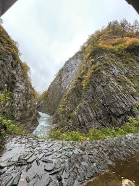清津峡渓谷トンネルに投稿された画像（2025/11/3）