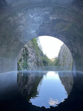 清津峡渓谷トンネルに投稿された画像（2025/11/4）