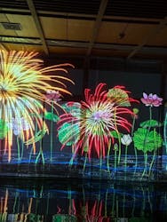 チバームランド　光の切り絵ナイトウォークに投稿された画像（2025/11/4）