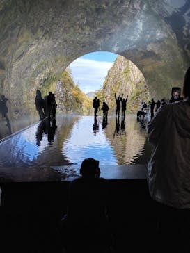 清津峡渓谷トンネルに投稿された画像（2025/11/5）