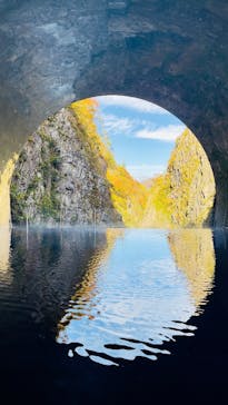 清津峡渓谷トンネルに投稿された画像（2025/11/6）