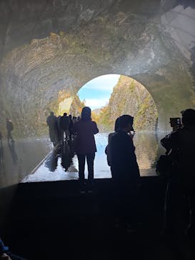 清津峡渓谷トンネルに投稿された画像（2025/11/6）