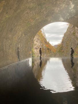 清津峡渓谷トンネルに投稿された画像（2025/11/6）