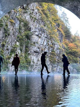 清津峡渓谷トンネルに投稿された画像（2025/11/6）