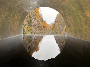 清津峡渓谷トンネルに投稿された画像（2025/11/9）