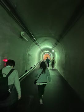 清津峡渓谷トンネルに投稿された画像（2025/11/10）