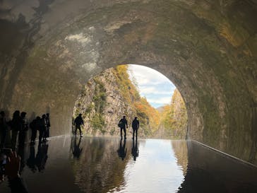 清津峡渓谷トンネルに投稿された画像（2025/11/10）