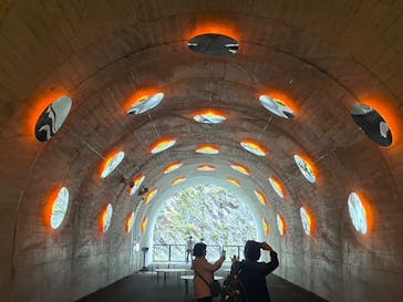 清津峡渓谷トンネルに投稿された画像（2025/11/10）