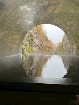 清津峡渓谷トンネルに投稿された画像（2025/11/12）