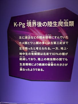 特別展「大絶滅展―生命史のビッグファイブ」に投稿された画像（2025/11/13）