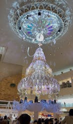 阪急うめだ本店『クリスマスマーケット2025』に投稿された画像（2025/11/23）