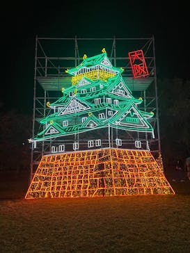 大阪城イルミナージュに投稿された画像（2025/11/23）