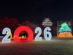 大阪城イルミナージュに投稿された画像（2025/11/24）