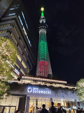 東京スカイツリーに投稿された画像（2025/11/25）