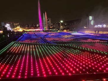 東京メガイルミに投稿された画像（2025/11/27）