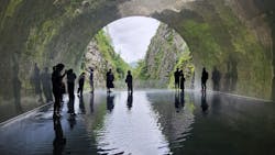 清津峡渓谷トンネルに投稿された画像（2025/11/29）