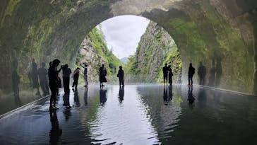 清津峡渓谷トンネルに投稿された画像（2025/11/29）