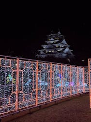 大阪城イルミナージュに投稿された画像（2025/11/29）