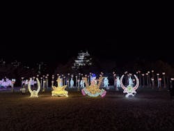 大阪城イルミナージュに投稿された画像（2025/11/29）