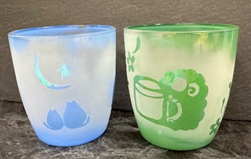 サンドブラスト本部教室 砂で削るガラス工芸教室に投稿された画像（2025/11/30）